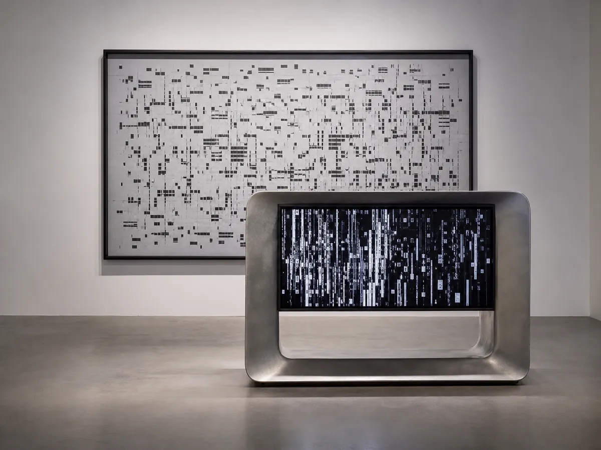 Model Echo — AI-generated artwork