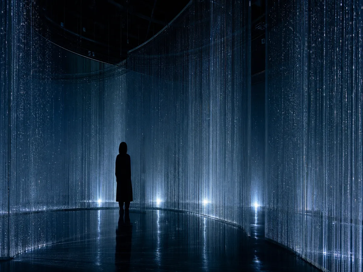 Sensor Rain — AI-generated artwork