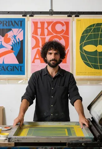 AI-generated virtual artist Diego Morales