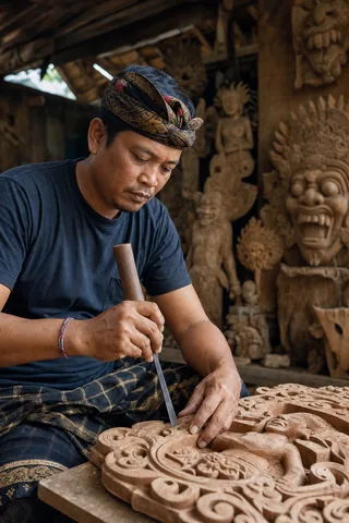 AI-generated virtual artist Wayan Artha