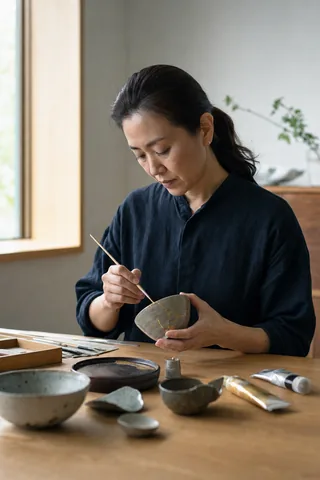 AI-generated virtual artist Yuko Aihara