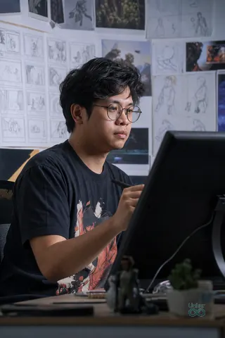 AI-generated virtual artist Joshua Ramos
