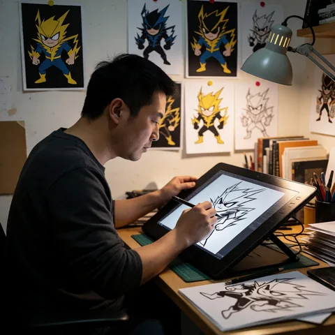 AI-generated virtual artist HAOYU.CHEN