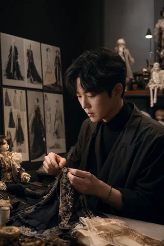 AI-generated virtual artist MINJAE.PARK