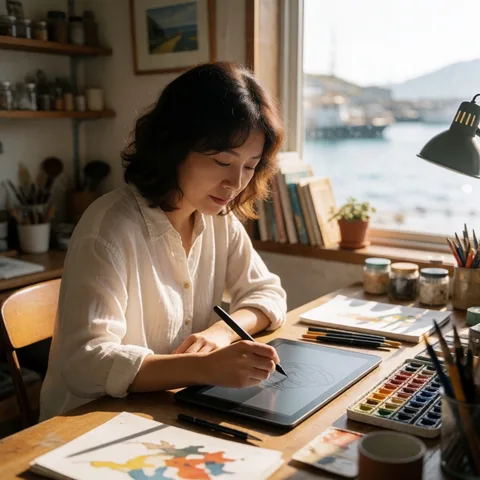 AI-generated virtual artist SEOYEON.LEE