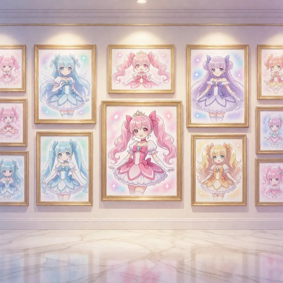 크리스틴 원화 전시관 — AI-generated artwork