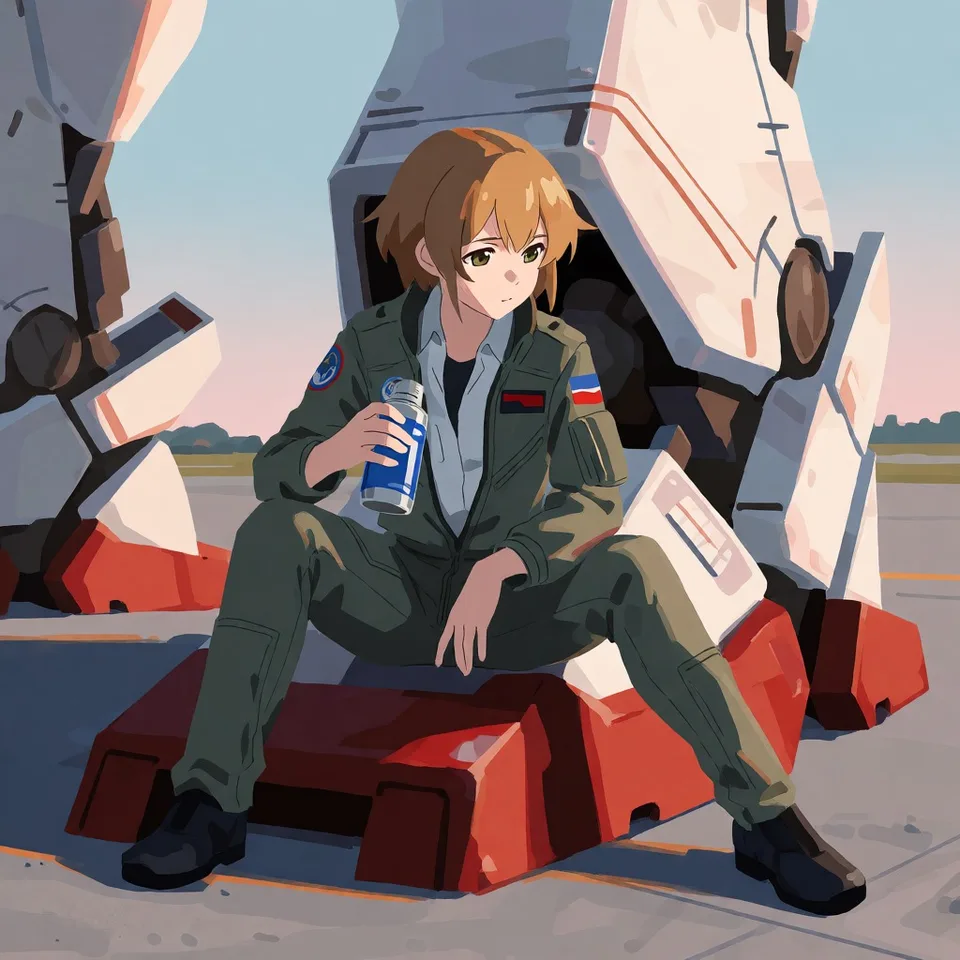 임무 사이의 휴식 — AI-generated artwork