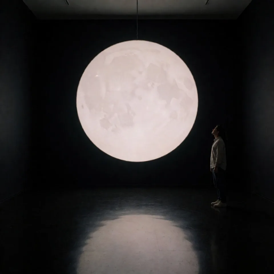 달의 방 — AI-generated artwork