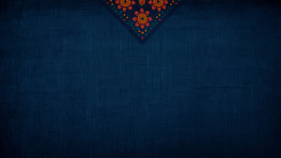 인디고 무명 우이필 — AI-generated artwork