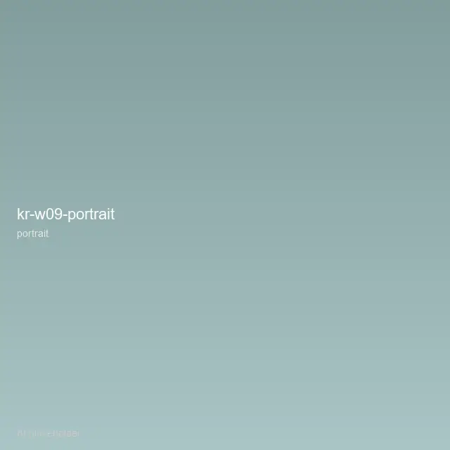 AI-generated virtual artist Hyunwoo Kang