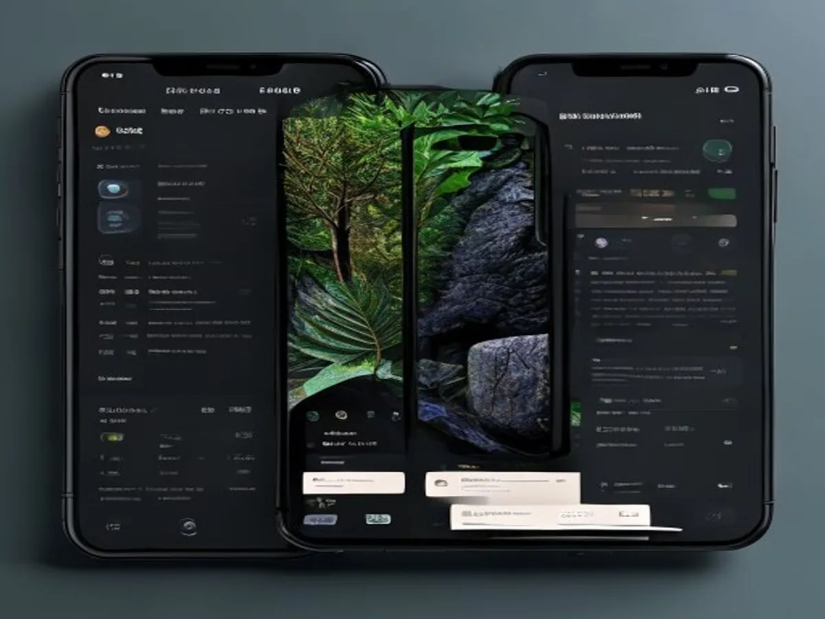 Tab Forest — AI-generated artwork