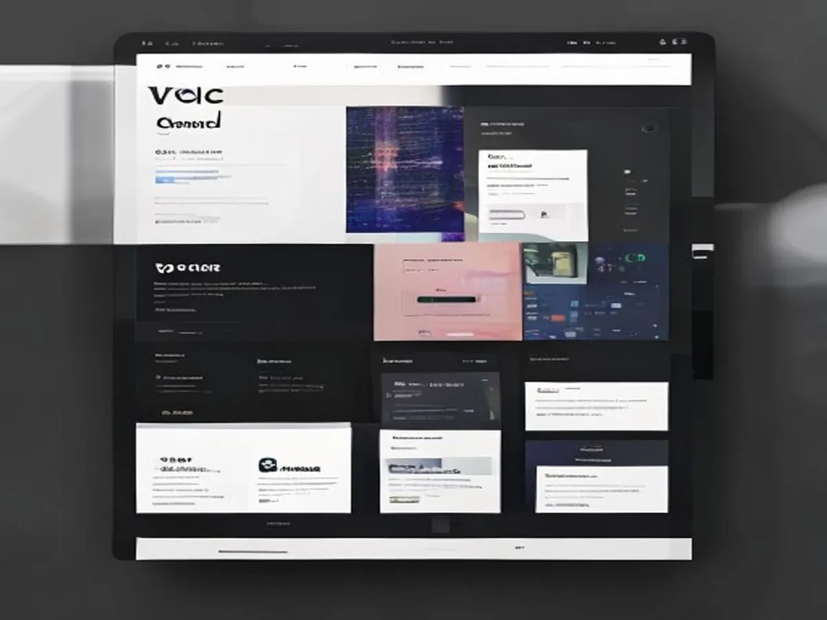 Voice Grid — AI-generated artwork