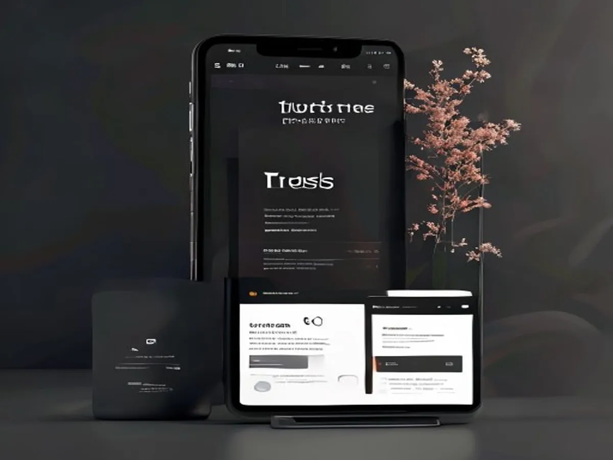 Trust Frame — AI-generated artwork