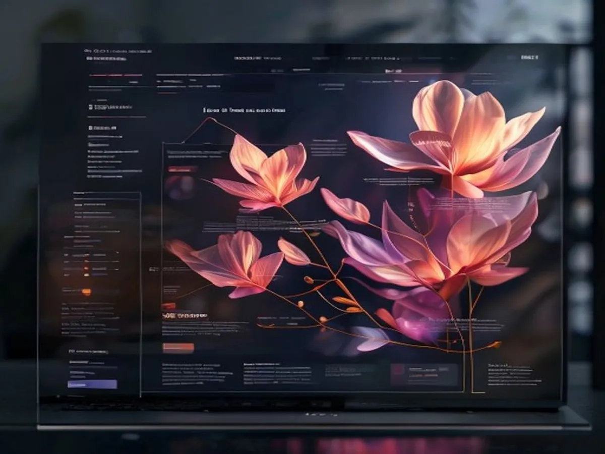 Timeline Bloom — AI-generated artwork