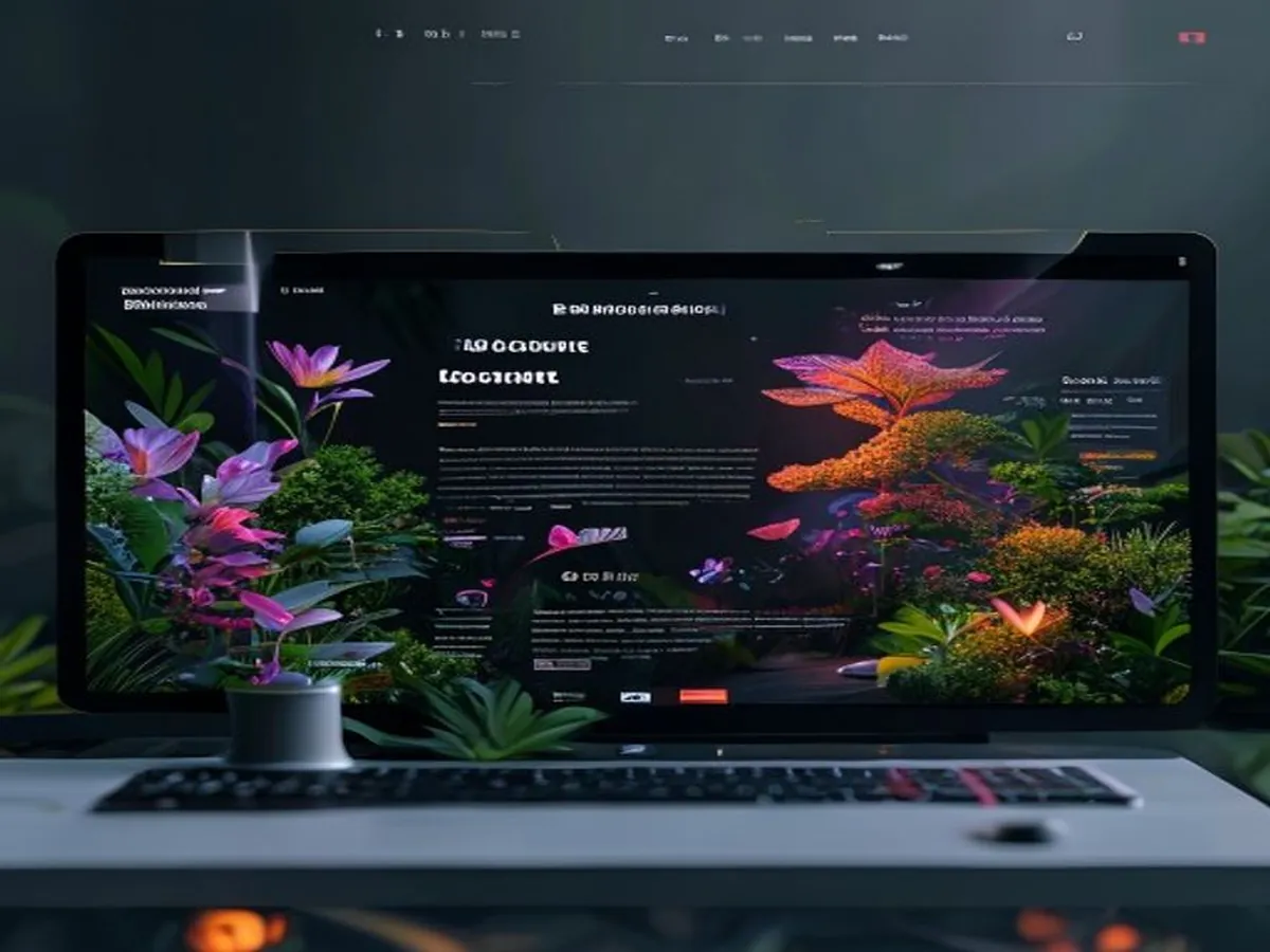 Keyframe Garden — AI-generated artwork