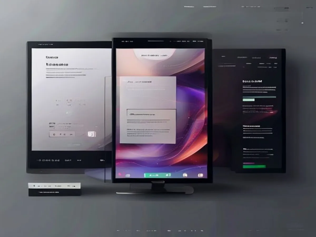 UI Afterimage — AI-generated artwork