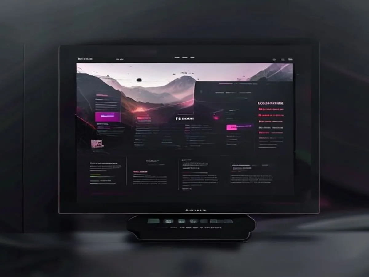 Rhythm UI — AI-generated artwork
