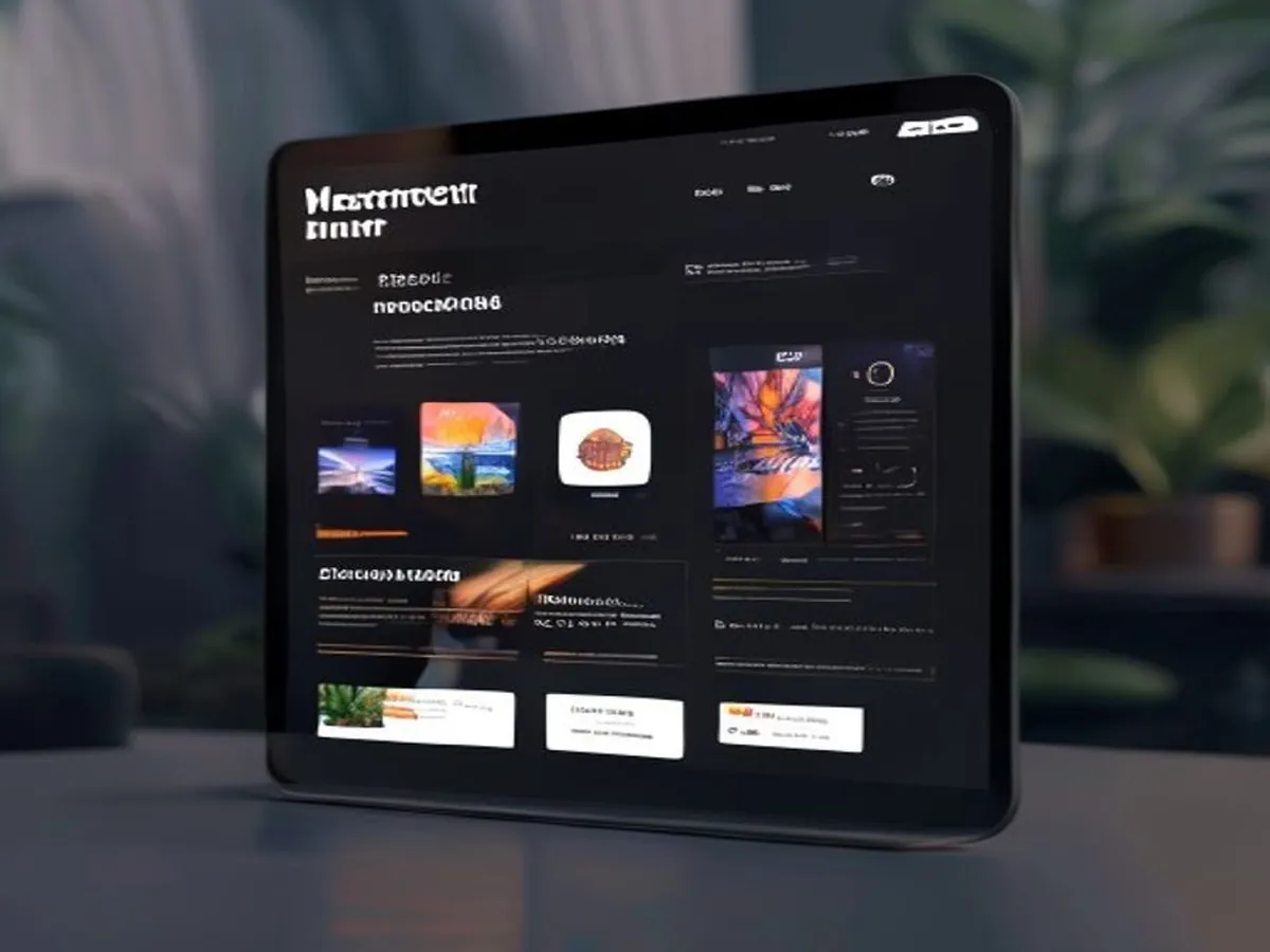 Metric Banner — AI-generated artwork