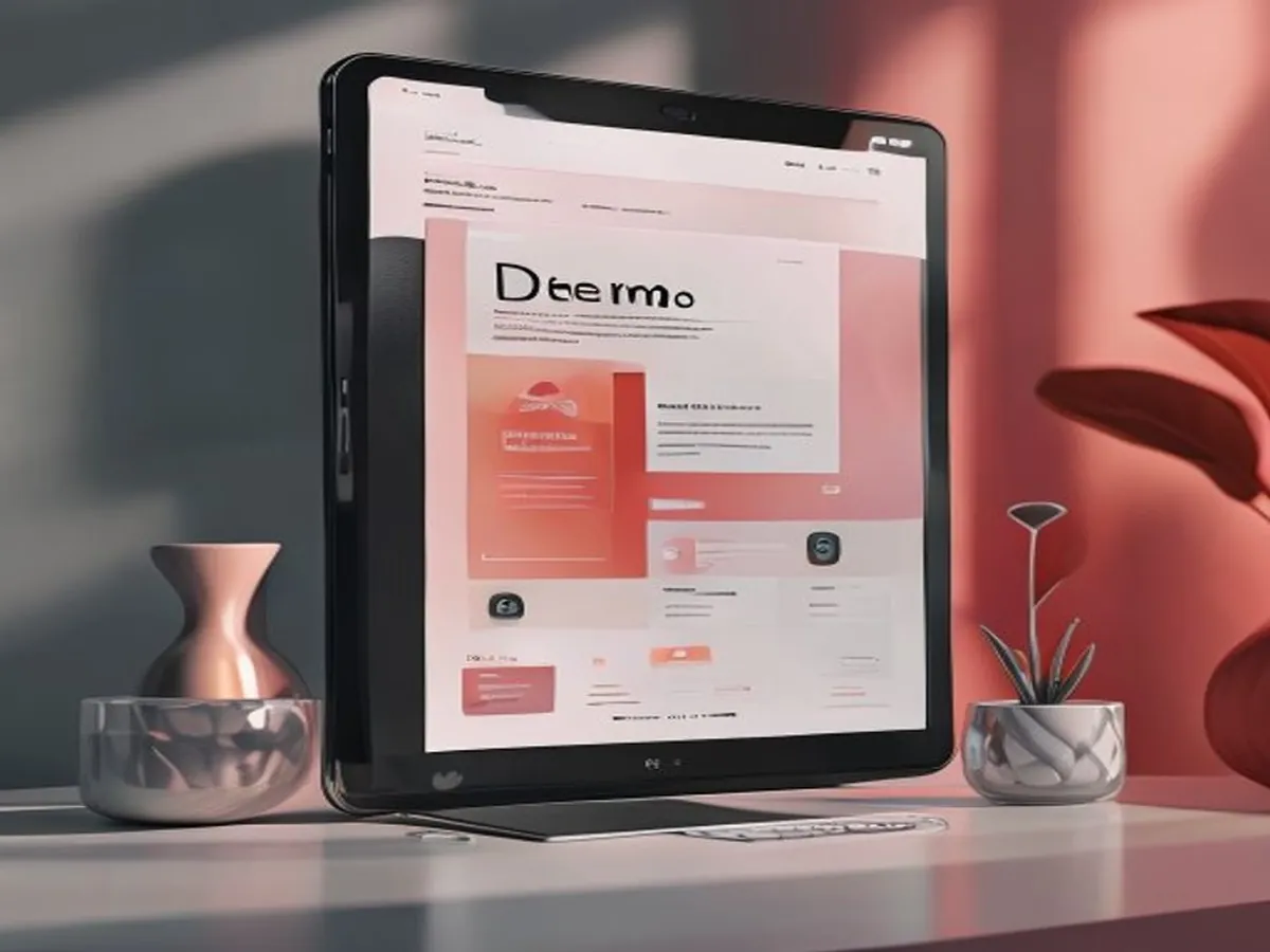 Demo Frame — AI-generated artwork