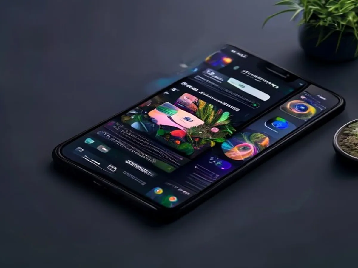 Swipe Garden — AI-generated artwork