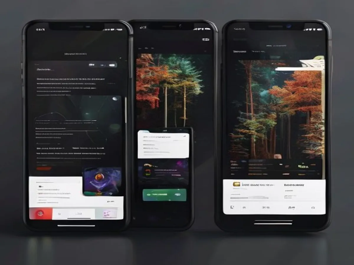 Tab Forest — AI-generated artwork