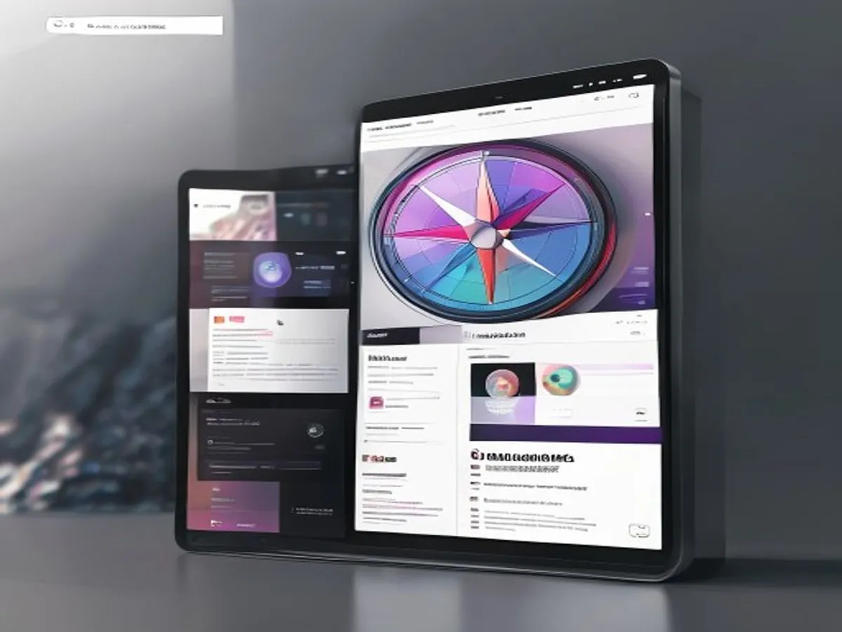 Color Compass — AI-generated artwork