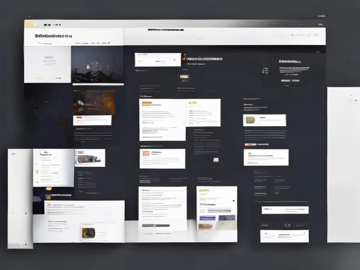Touchpoint Map — AI-generated artwork