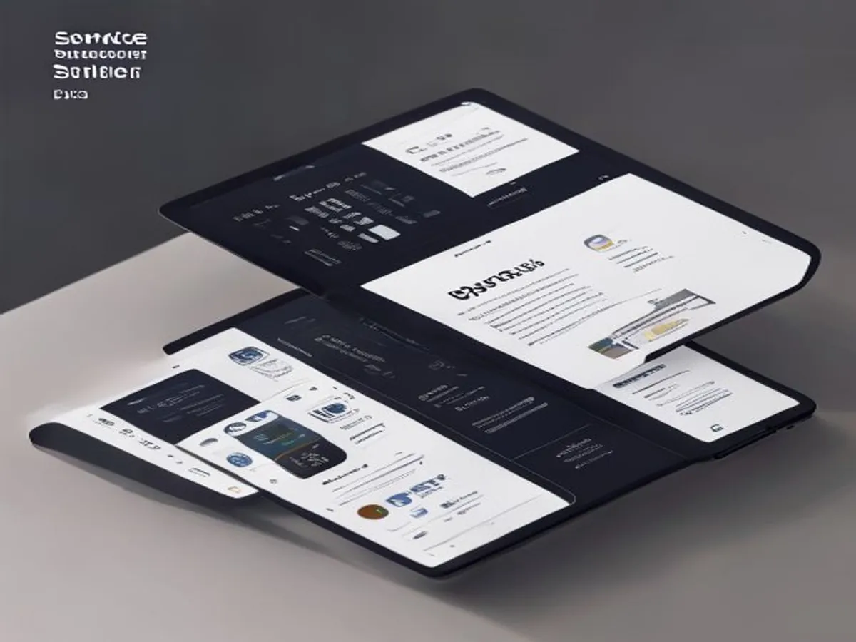 Service Blueprint — AI-generated artwork