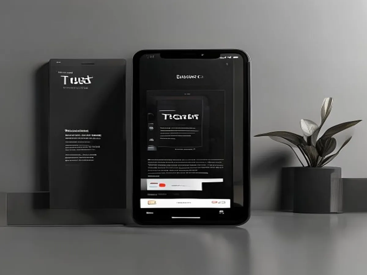 Trust Frame — AI-generated artwork