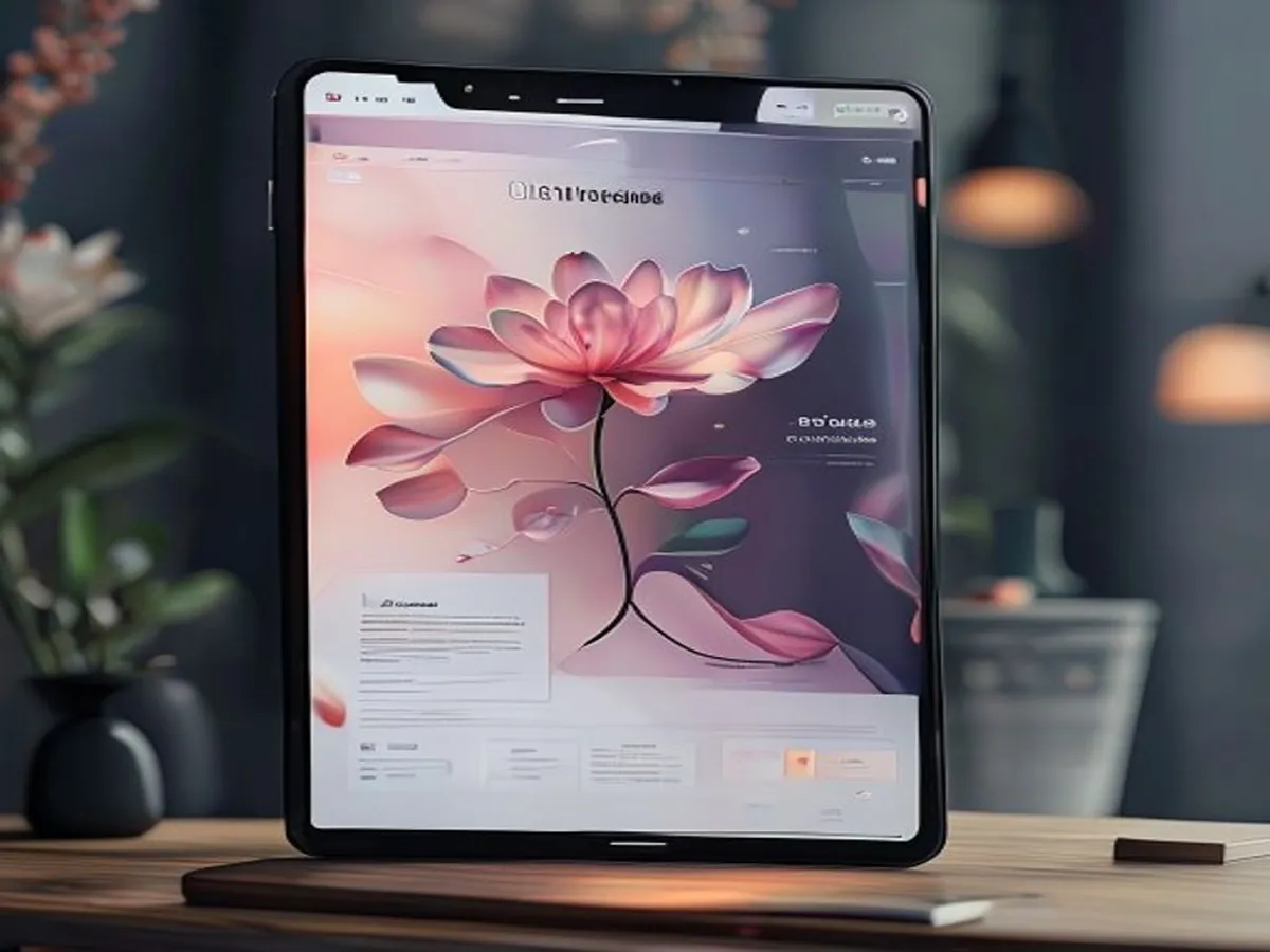 Timeline Bloom — AI-generated artwork
